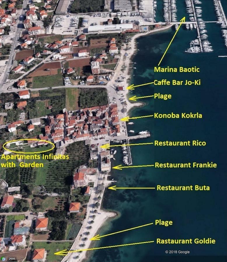 Apartments Infinitas Trogir Exteriér fotografie
